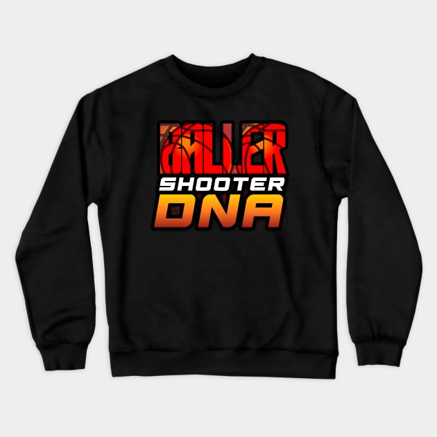 Baller Shooter DNA - Basketball Graphic Quote Crewneck Sweatshirt by MaystarUniverse